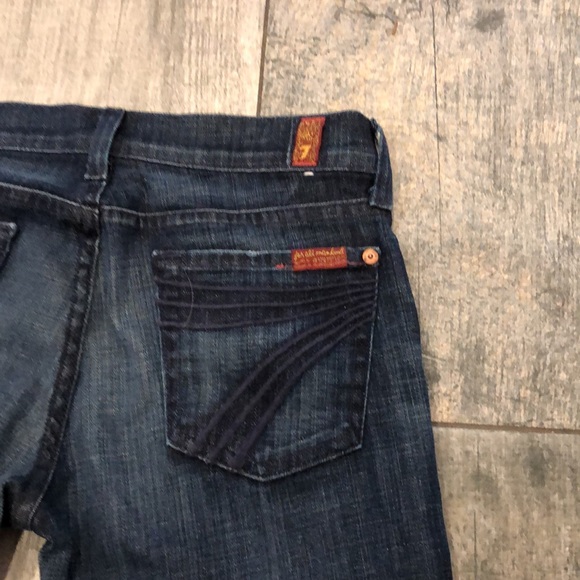 7 for all mankind Dojo crop jeans - Picture 3 of 3
